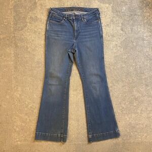 Wrangler Bootcut Jeans Womens 30x32 Medium Wash Blue Stretch Denim Western Fit